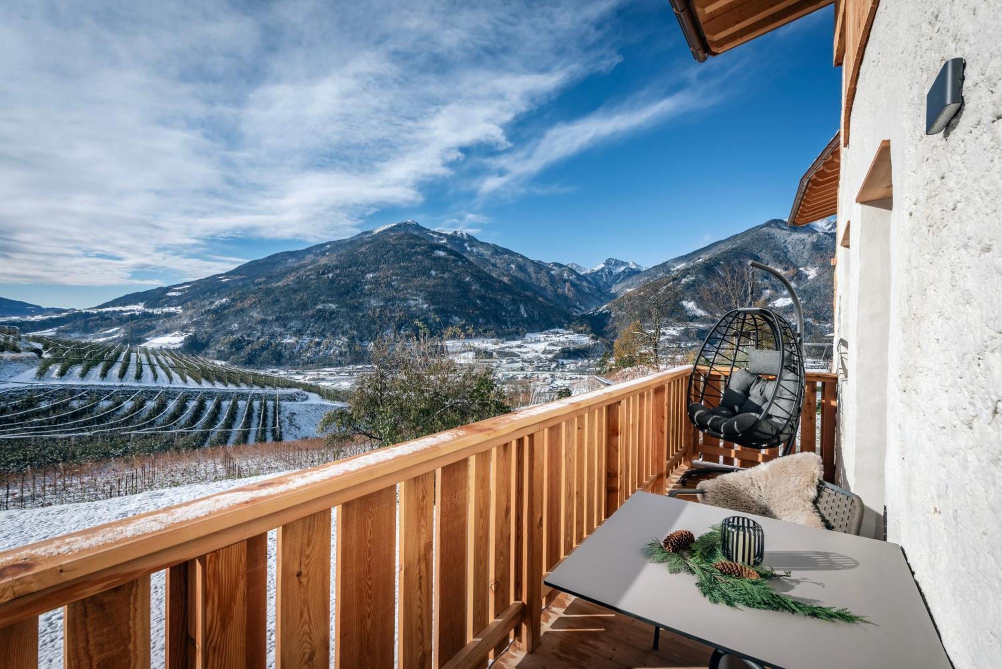 Trinnerhof- Hof Chalets Und Obsthof Mit Zimmer Natz-Schabs Dış mekan fotoğraf