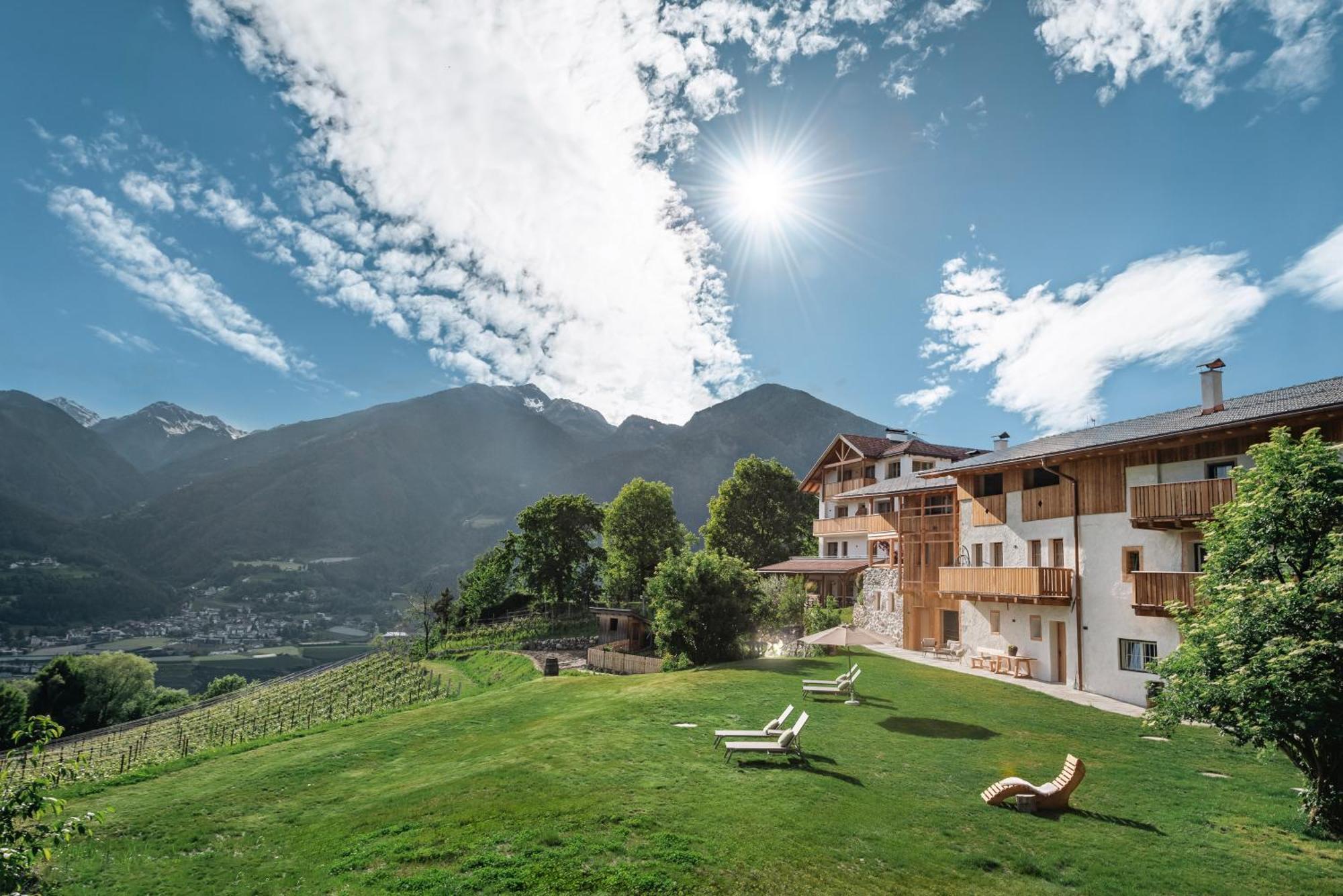Trinnerhof- Hof Chalets Und Obsthof Mit Zimmer Natz-Schabs Dış mekan fotoğraf